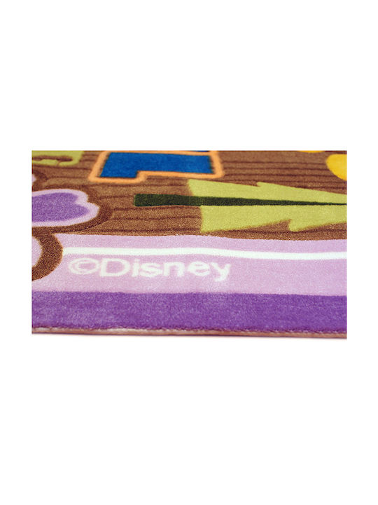 Disney Tiger & Pooh Παιδικό Χαλί Μωβ 140x200cm