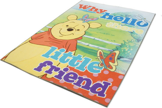 Disney Kids Synthetic Rug Winnie The Pooh Winnie 133x190cm