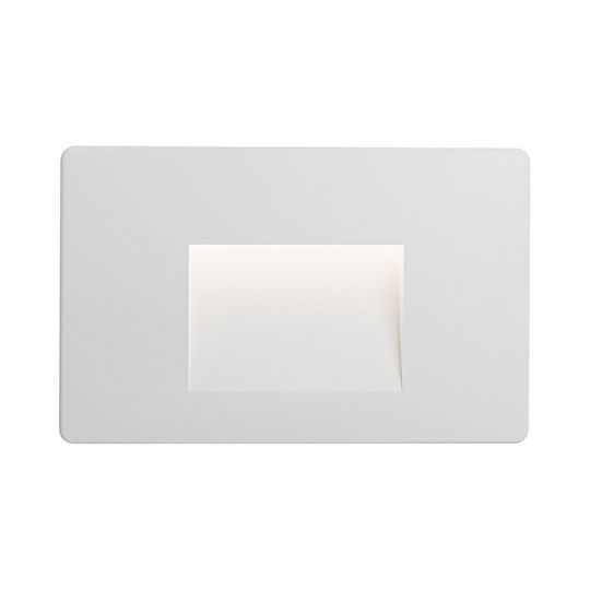 Braytron Стенен Външен Плафон LED IP65 3W с Топло бяло Светлина 8.5x13.4x13εκ.
