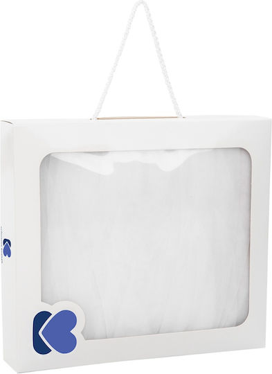 Queen Mother Baby Mosquito Net for Crib White