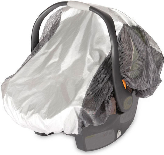 Diono Plasă de țânțari Coș de cumpărături Sun and Insect Net Din tul 40311 cu elastic Gri