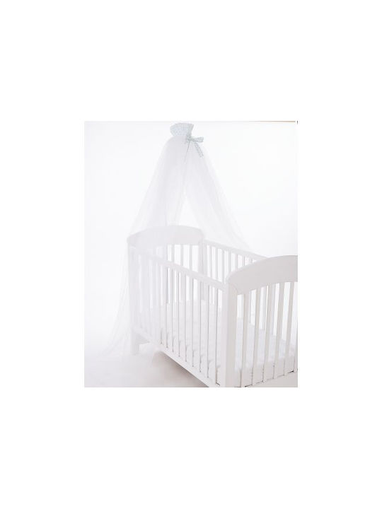 Kikka Boo Mosquito Net Crib Puppy Balloon Tulle 41109070030 Light Blue 540x200cm