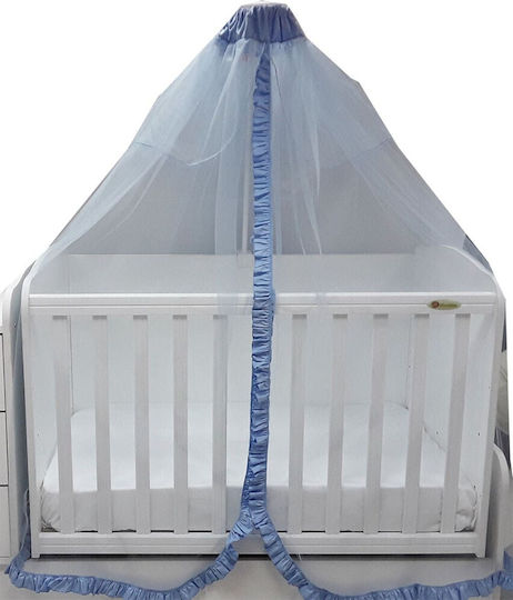 Beboulino Κουνουπιέρα Κούνιας Μπλε 150x480x480εκ.