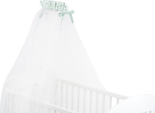 Kikka Boo Mosquito Net Crib Bear With Me Tulle 41140000020 Green 480x200x200cm