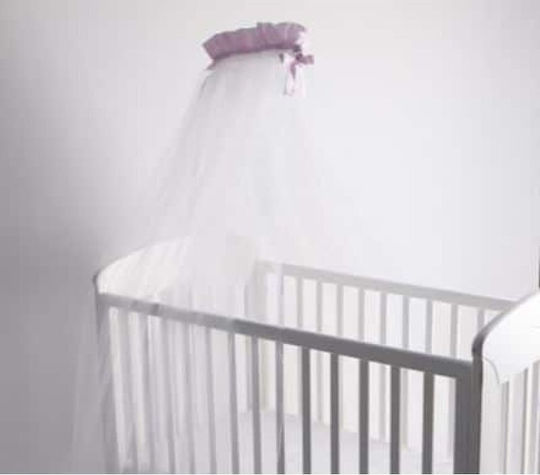 Kikka Boo Mosquito Net Crib Better Together Tulle 41109070026 Pink 540x200cm