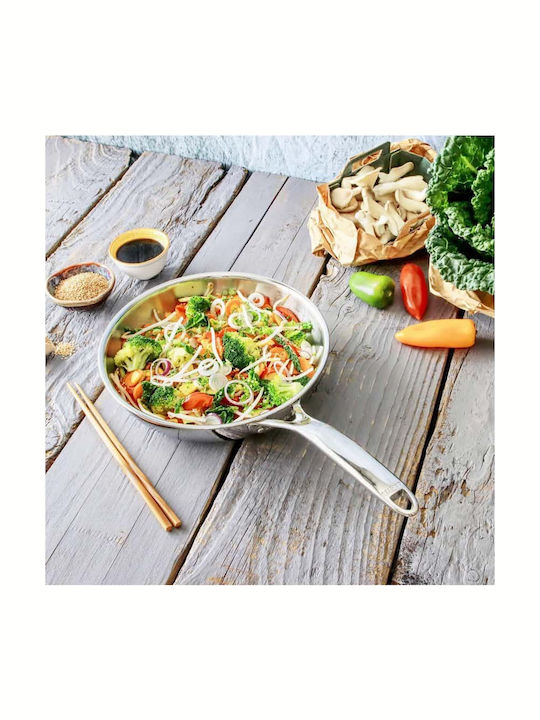 Cristel Castel Pro Pan made of Stainless Steel 28cm
