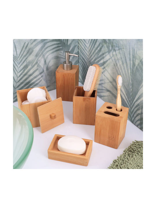 Evideco Dispenser από Bamboo Καφέ 250ml