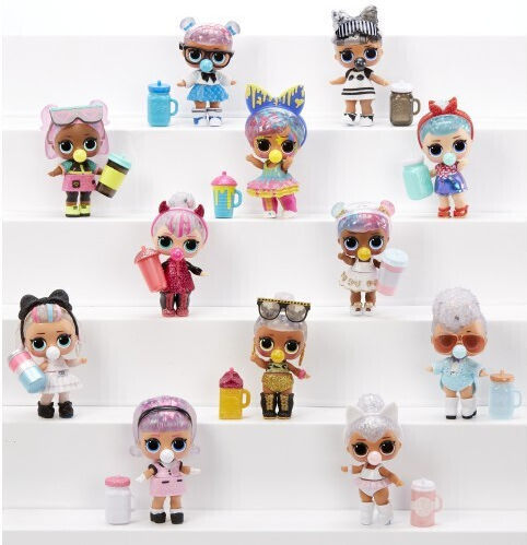 MGA Entertainment L.O.L. Surprise Glitter Color Change Doll Asst in PDQ Lol Surprise for Age 3+ (Miscellaneous Designs)