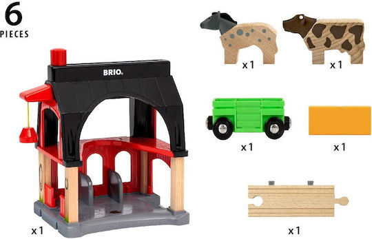 Brio Toys Animal Barn Für 3+ Jahre 18cm
