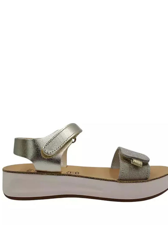 Kinder Sandalen Anatomisch Gold