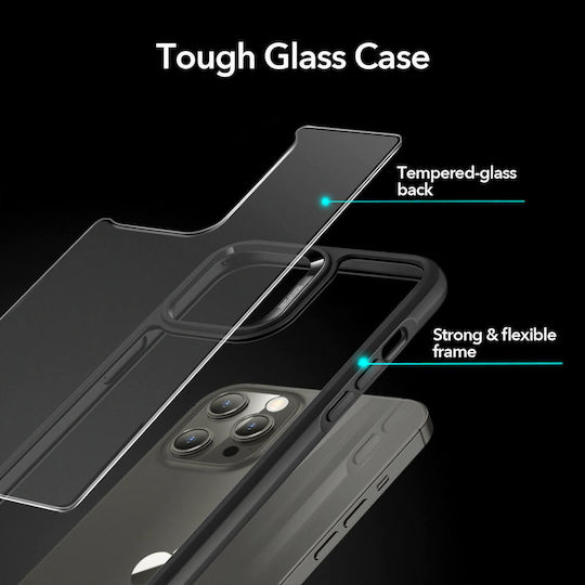 ESR Ice Shield Back Cover Σιλικόνης Μαύρο (iPhone 12 Pro Max)