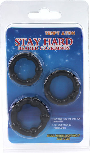 Performance Cockring Set – Black Edition