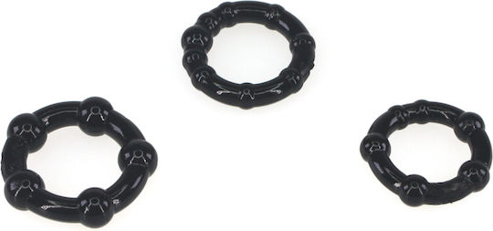 Performance Cockring Set – Black Edition