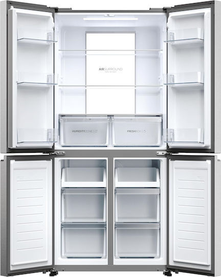 Haier Ψυγειοκαταψύκτης 467lt NoFrost Υ181.5xΠ83.3xΒ65εκ. Inox HCR7818DNMM