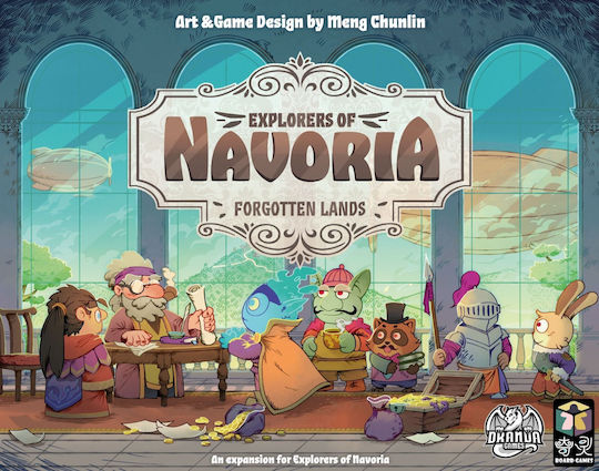 Разширение на играта Explorers Navoria - Forgotten Lands за 1-5 играчи 12+ години (EN) Dranda Games