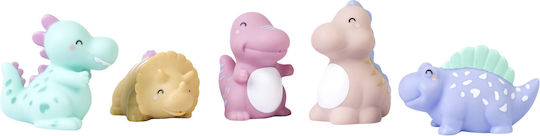 Saro Happy Dinos Παιχνίδι Μπάνιου 5τμχ