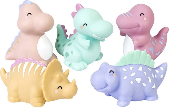 Saro Happy Dinos Παιχνίδι Μπάνιου 5τμχ