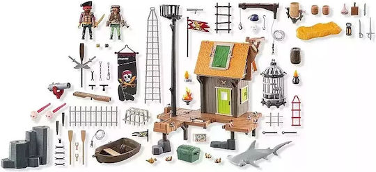 Playmobil Pirates Λιμάνι των Πειρατών για 4-10 ετών