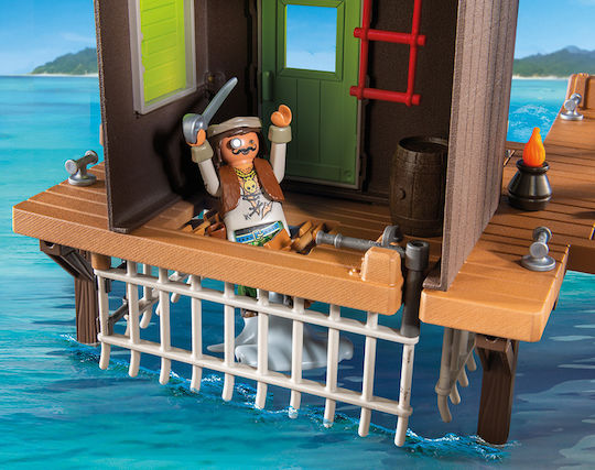 Playmobil Pirates Λιμάνι των Πειρατών για 4-10 ετών
