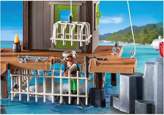 Playmobil Pirates Λιμάνι των Πειρατών για 4-10 ετών