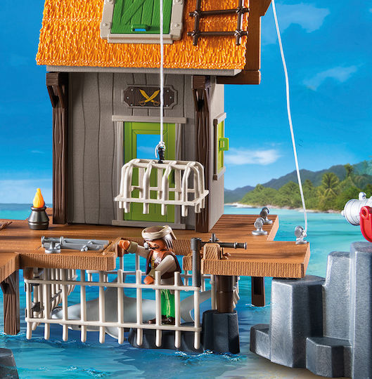 Playmobil Pirates Λιμάνι των Πειρατών για 4-10 ετών