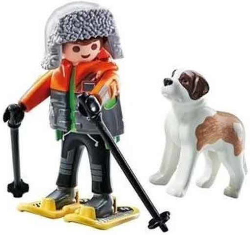 Playmobil MeinLeben Bergsteiger mit Bernhardiner Hund für 4-10 Jahre