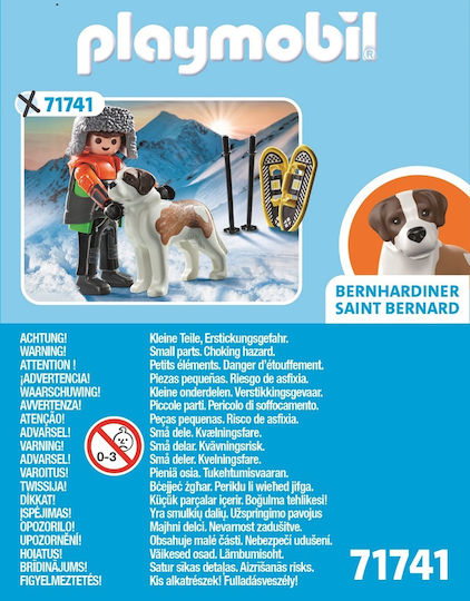 Playmobil MeinLeben Bergsteiger mit Bernhardiner Hund für 4-10 Jahre