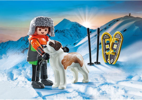 Playmobil MeinLeben Bergsteiger mit Bernhardiner Hund für 4-10 Jahre