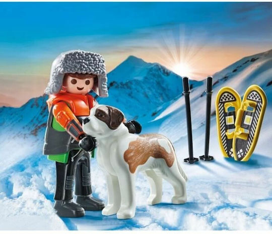 Playmobil MeinLeben Bergsteiger mit Bernhardiner Hund für 4-10 Jahre