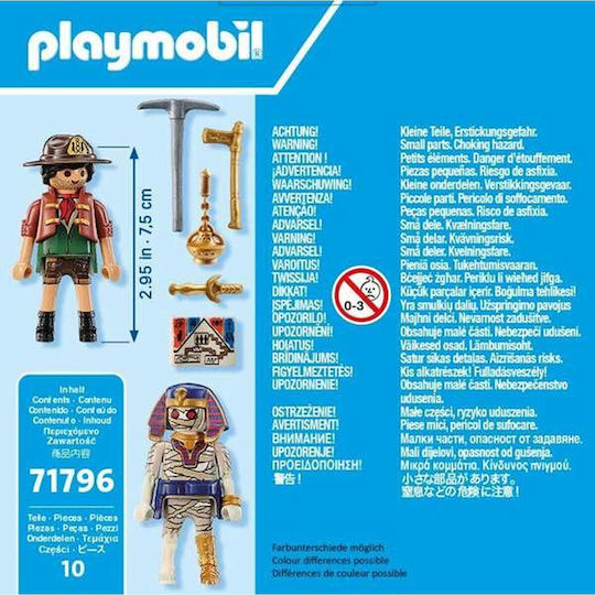 Playmobil Duo Pack Treasure Hunter & Mummy for 4-10 years old
