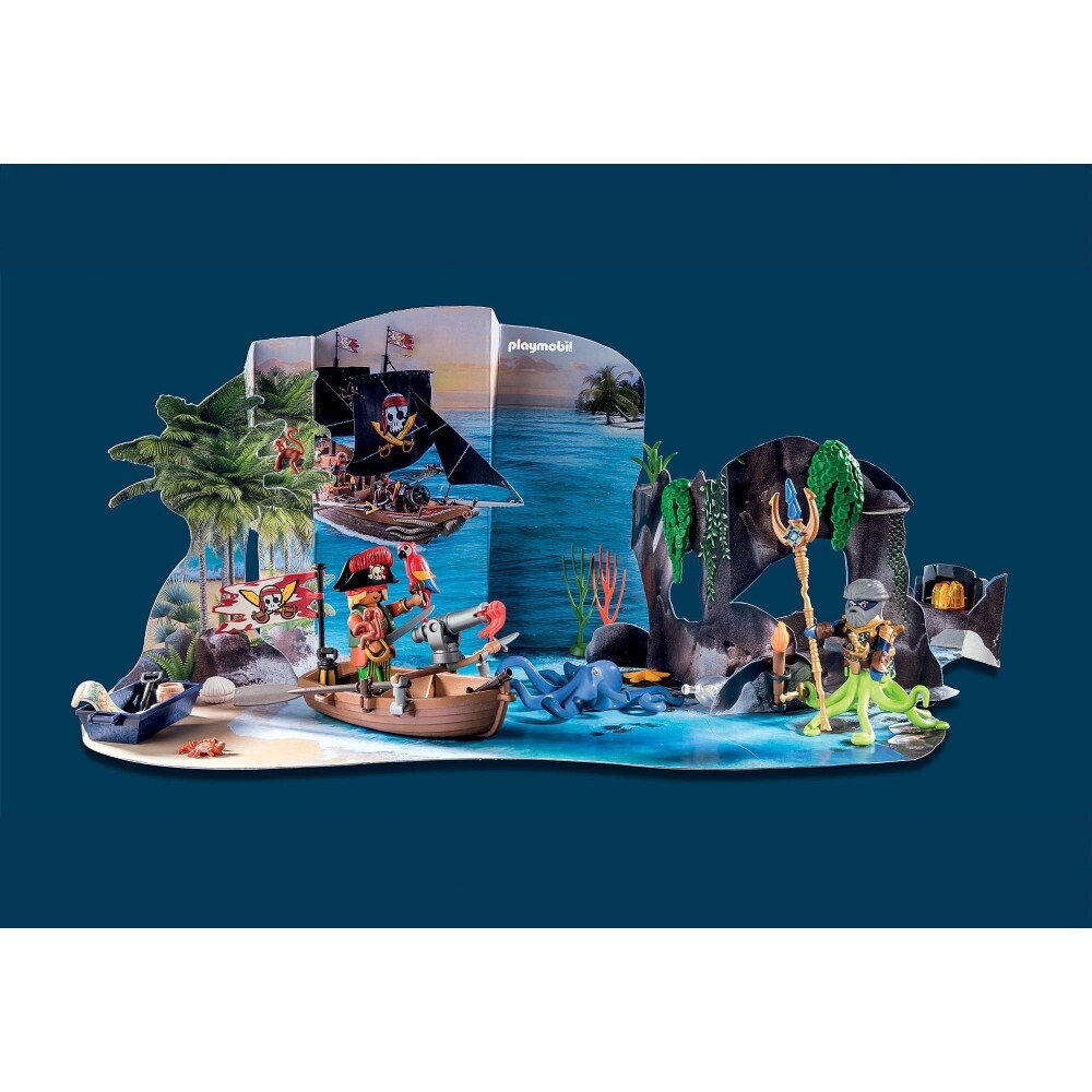 Playmobil Pirates Comoara Piraților pentru 4-10 ani 71636