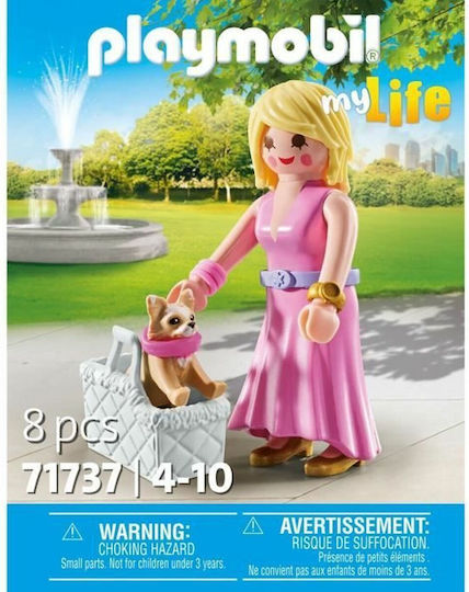 Playmobil MeinLeben Frau mit Chihuahua & Korb für 4-10 Jahre