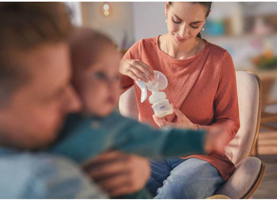 Philips Avent Χειροκίνητο Μονό Θήλαστρο Λευκό 125ml