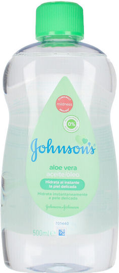 Johnson & Johnson Aloe Vera Λάδι για Ενυδάτωση 500ml