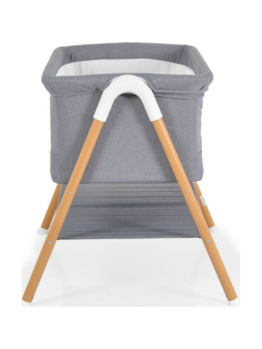 Moni Λίκνο Grey Wooden Print