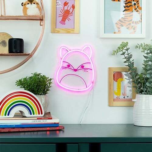 Fizz Squishmallows Fifi Neon Wall Light 350079