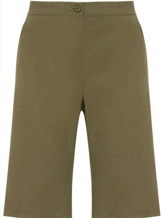 Women's Bermuda Shorts Khaki