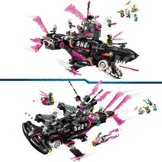 LEGO DREAMZzz Nightmare Shark Подводница За 9+ Години 1413 Бройки
