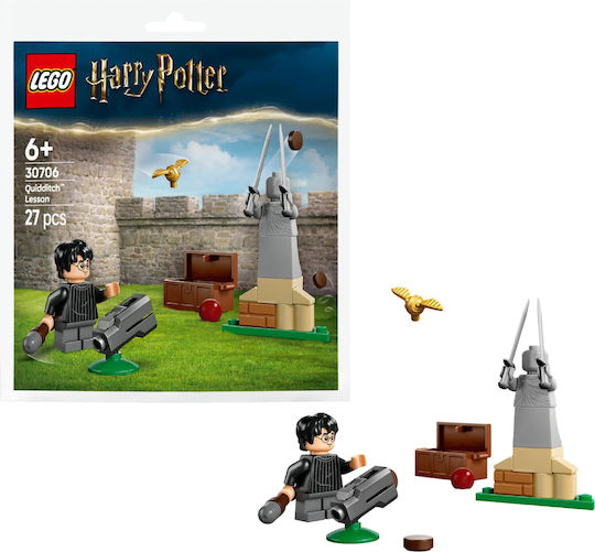 LEGO Harry Potter Lecția de Quidditch pentru 6+ Ani 27 Bucăți