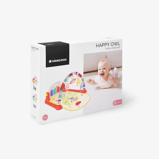 Kikka Boo Happy Owl Activity Gym with Music for Newborns
