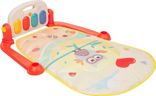 Kikka Boo Happy Owl Activity Gym with Music for Newborns