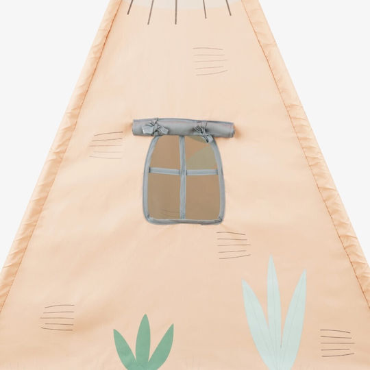 Kikka Boo Kids Indian Teepee Play Tent House for 3+ years Orange