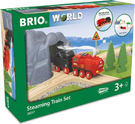 Brio Toys Locomotive Set Σετ με Τρενάκι για 3+ Ετών