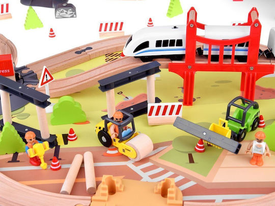 Jokomisiada Transport Сет с Влакче от Дърво за 3+ години+ Години