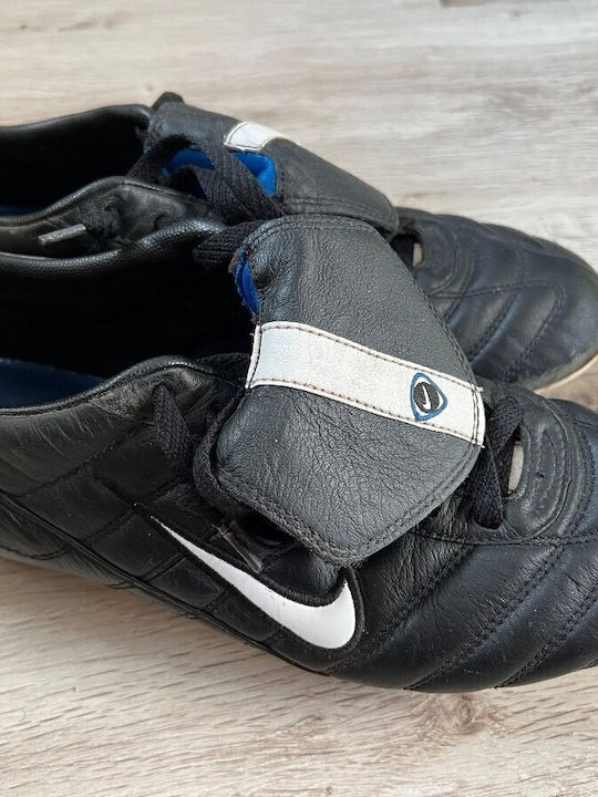 Nike Tiempo Premier Pro Fg Football Shoes with Cleats Black
