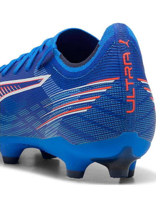 PUMA Ultra 6 Match Ποδοσφαιρικά Παπούτσια με Τάπες FG/AG Μπλε