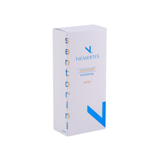 Nemertes Santorini Edition Αδιάβροχο Αντηλιακό Λάδι Σώματος SPF25+ 90ml
