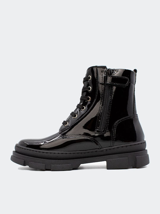 Детски Боти с Връзки Черно 22727-BLACK