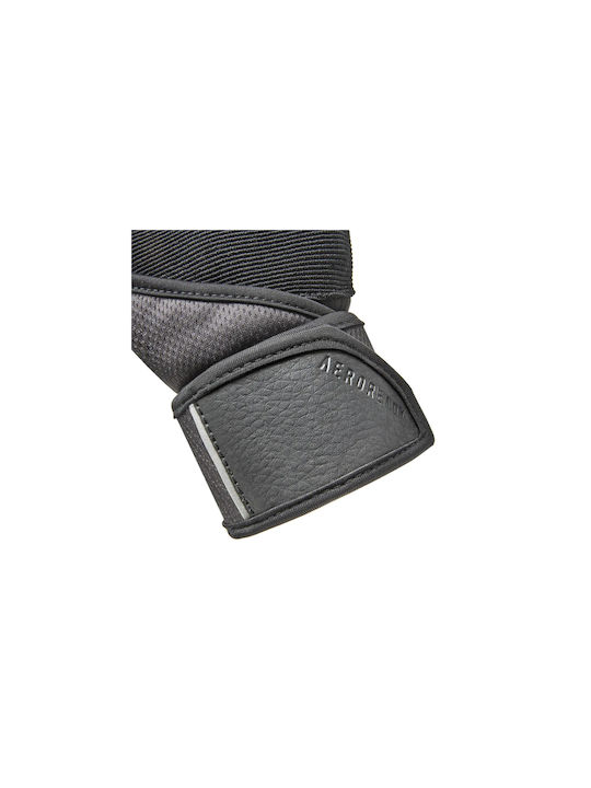 adidas Performance Wrist Wrap Training Women's Black Gym Sports Gloves
