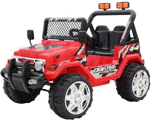 Wrangler Style Διθέσιο Τύπου 12 Volt Κόκκινο